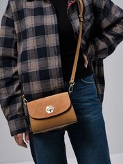 Сумка замшевая Deboro 31033 глина