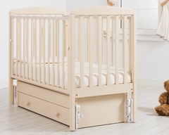 Кровать детская К-2002-15м "Полина" маятник универсальный (махагон)