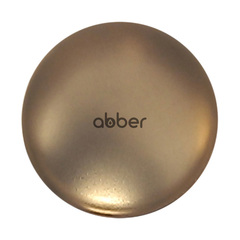Abber AC0014MMG Накладка на слив для раковины, золото матовое, керамика фото
