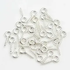 Штифт винтовой, 10х4х1 мм, 22 гр, серебро