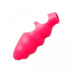 Насадка на палец Finger Bang-her Vibe от Frisky, 8.8 см, розовый
