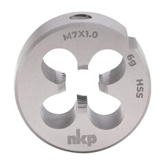 Плашка М 7,0х1,0 DINEN22568 HSS 6g 25х9мм NKP 240070N