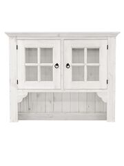 Шкаф витрина Прованс, из массива сосны