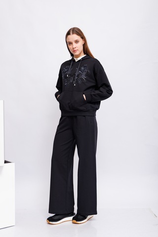 Liu Jo Худи с вышивкой. Эко-линейка Liu Jo Better