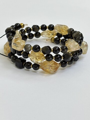 Цитрин  (браслет из натуральных камней)