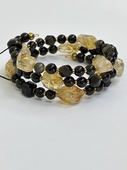 Цитрин  (браслет из натуральных камней)