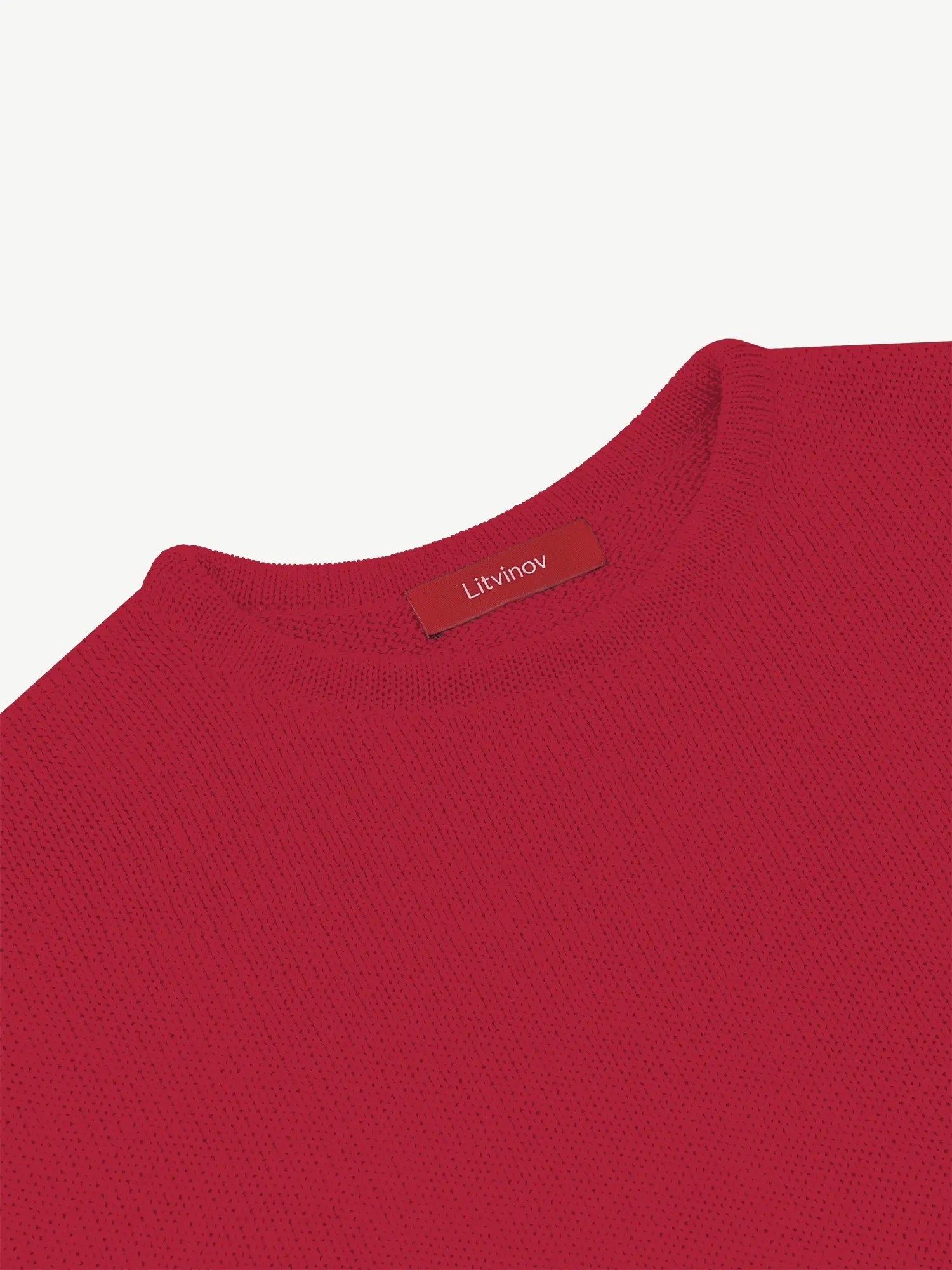 Джемпер оверсайз из экохлопка