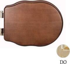 BelBagno BB115SCW-ORO Сиденье деревянное, цвет Орех (Noce), Soft close металлическое крепление, петли Золото фото