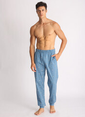 Мужские брюки пижамные E25K-71D101