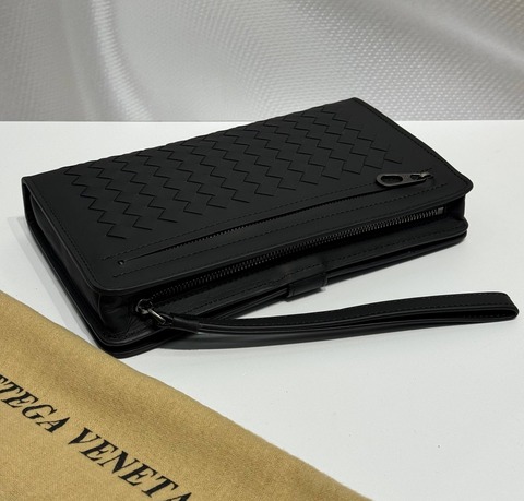 Портмоне Bottega Venetta, чёрный