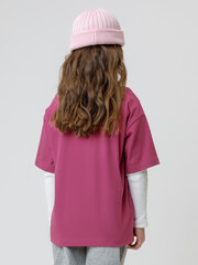 фуфайка  для девочки  КР 302877/сливовый 1818 к645
