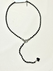 Колье сотуар с длинной подвеской