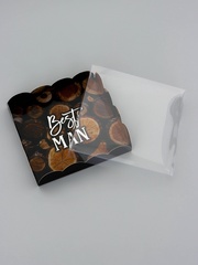 Коробка для печенья, «Мужчине», 15×15×3 см