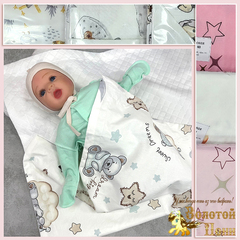 Пеленка непромокаемая/многоразовая (100х70) 260202-Q2078