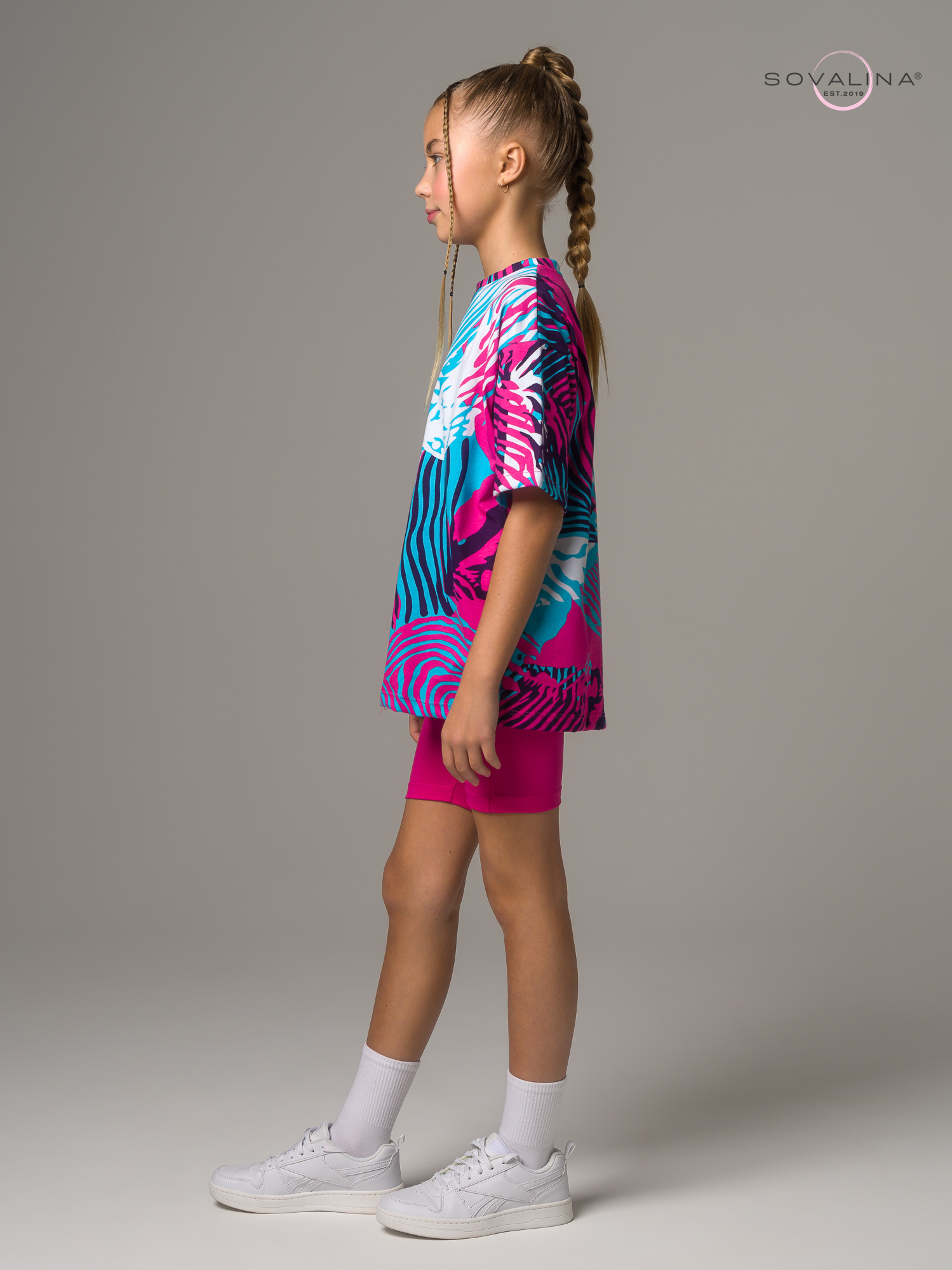 Костюм Актив MAX отпечатки-фуксия