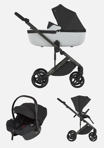 Anex Детская коляска Eli 3 в 1 Woody