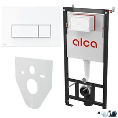 Комплект AlcaPlast SET 4 в 1: инсталляция, звукоизоляция, крепления, клавиша M570