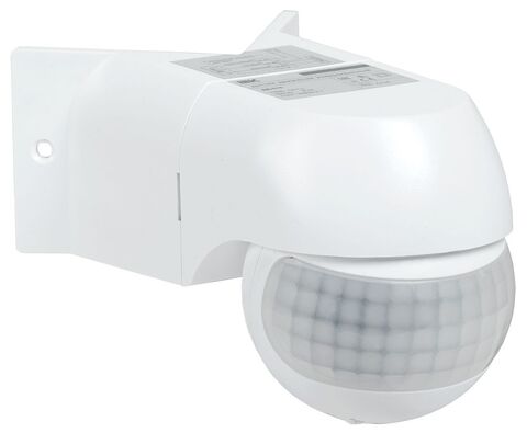 Датчик движения ДД 016 белый 800Вт 180гр 12м IP44 IEK
