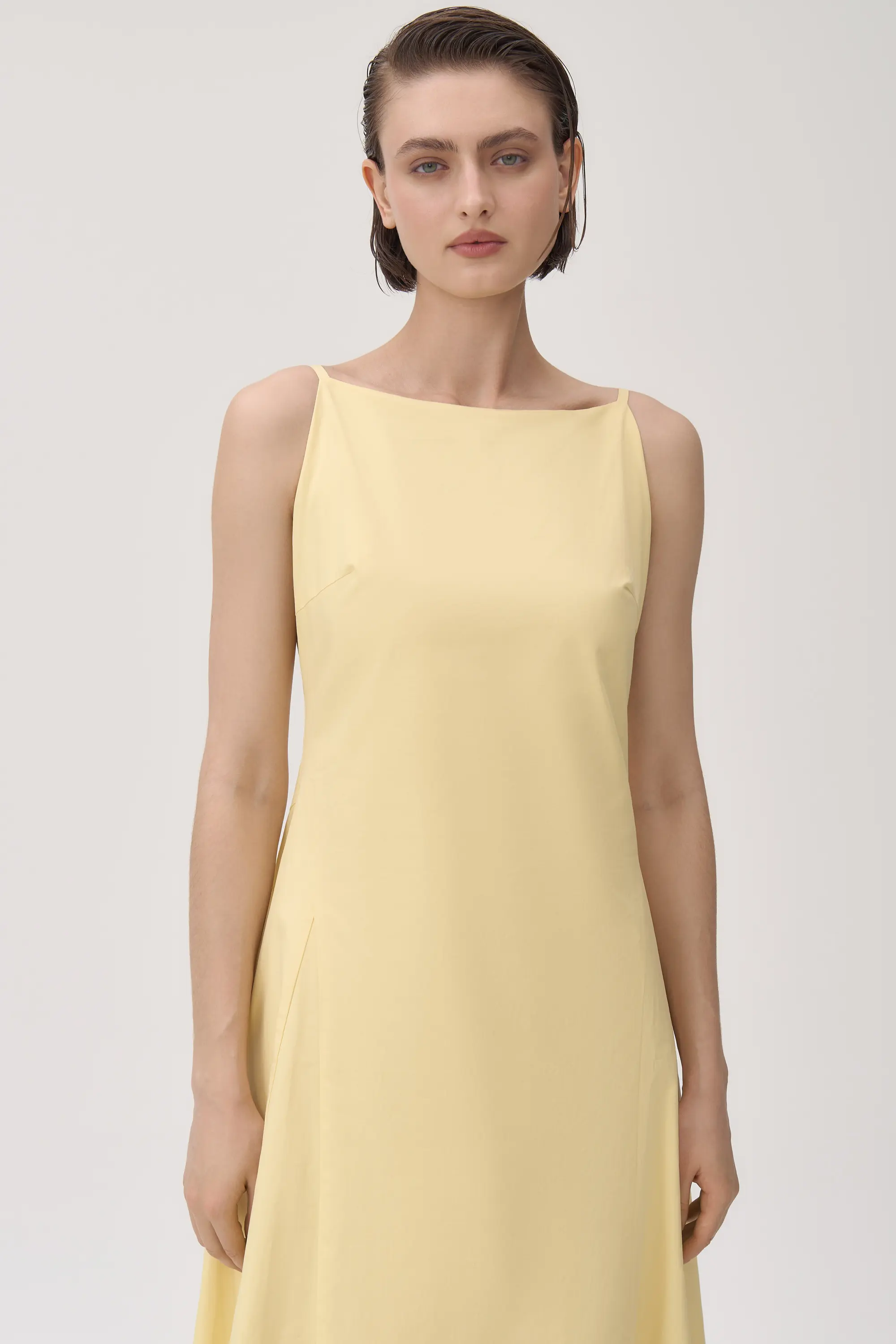 Платье миди из хлопка