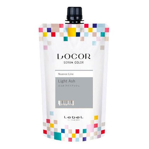 Lebel Locor Serum Color Light Ash - Оттеночный краситель-уход Светло-пепельный