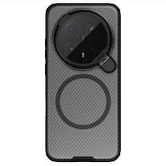 Чехол прозрачный тонированный с MagSafe на Honor Magic 8 Pro, серия CamShield Prop Magnetic (версия с прозрачной крышкой объектива) от Nillkin