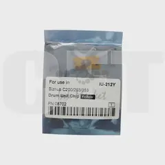 Чип драм-юнита для KONICA MINOLTA Bizhub C200/C200E/C203/C253/C353 (CET) Yellow, (WW), 90000 стр., (унив.), CET8702