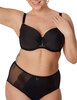 Трусы высокие Mefemi ROXANE Classic черный