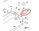Шестерня оригинал Sharp NGERH2484FCZZ