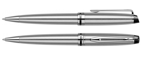 Ручка шариковая Waterman Expert Essential, St. Steel CT (S0952100)