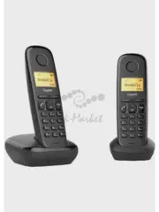 Радио-телефон Dect Gigaset A270 Duo черный (в комплекте 2 трубки) АОН — фото 2