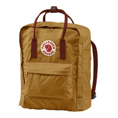 Рюкзак Fjallraven Kanken коричневый/бордовый, 16 л