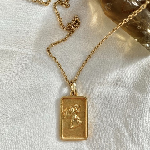 Подвеска AMORES позолота