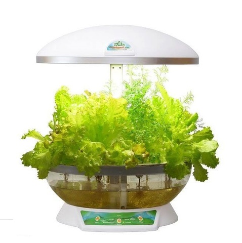 Выращиватель Домашний сад белый (гидропонная установка с прозрачным бассейном)
