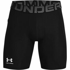 Термобелье Under Armour Men's HeatGear Armour Compression Shorts - black/white