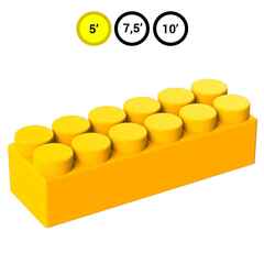 Элемент желтый для GigaBloks