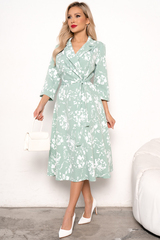 Платье Марта (мята/белый) Р11-1189/8 Nikol