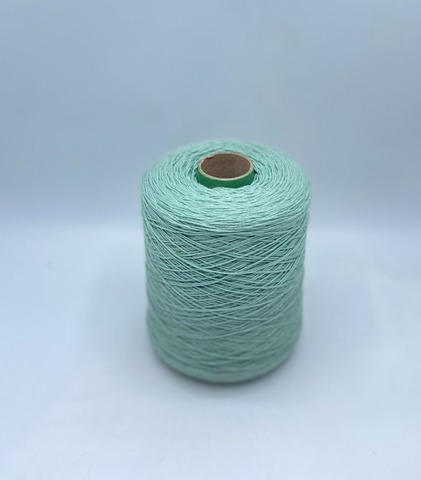 Бобинная пряжа (пр.Италия), art.Cotone, 350м/100 гр. 100%Хлопок, цвет-Фисташковое пралине , арт.34877