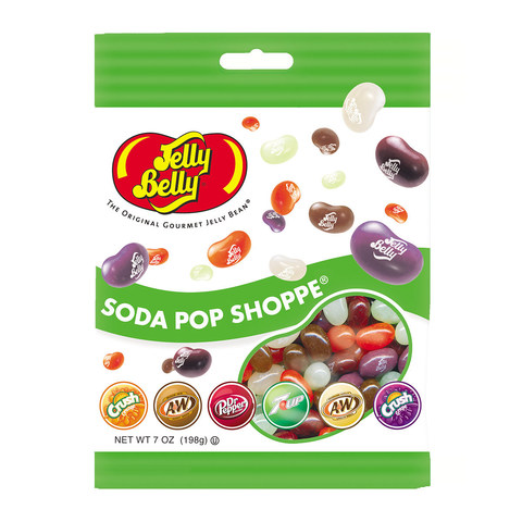 Jelly Belly Soda Pop Shoppe Джелли Белли со вкусами газировок 198 гр