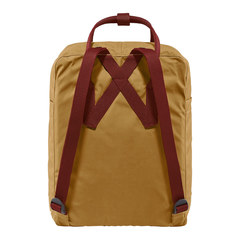 Рюкзак Fjallraven Kanken коричневый/бордовый, 16 л