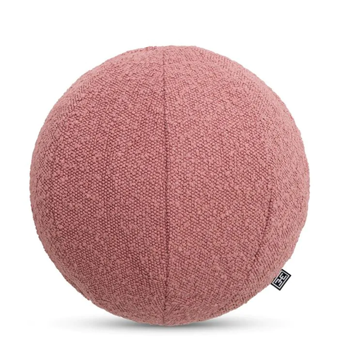 Декоративная подушка PALLA, круглая, размер S, розовая