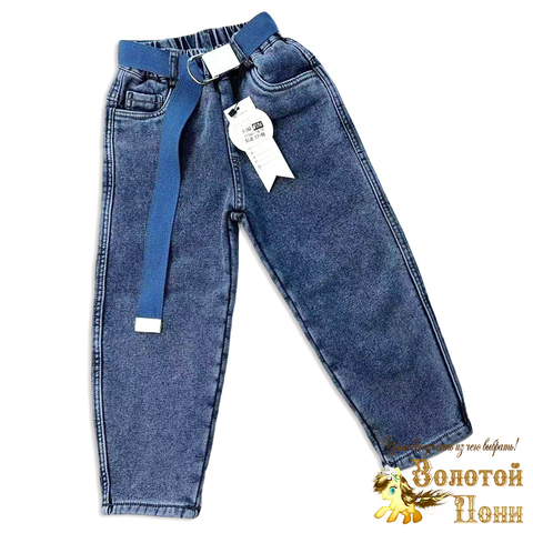 Джинсы на флисе м (74-104) 241002-AF1714