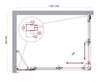 BelBagno LUCE-AH-21-110/90-P-Cr LUCE-AH-21-110/90-P-Cr Душевой уголок