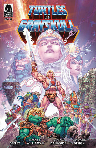 Masters Of The Universe Teenage Mutant Ninja Turtles Turtles Of Grayskull #2 (Cover A)