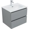 Aquanet 337959 Тумба Вега 2.0 60 2 ящ. цв.мисти грин (337959)