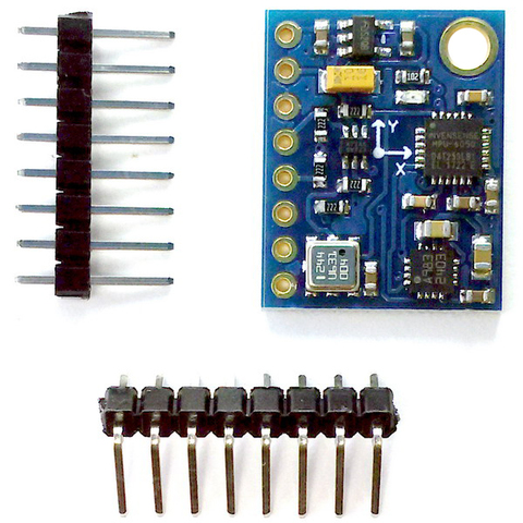 10-осевой сенсорный модуль GY-87 (MPU6050+HMC5883L+BMP180)