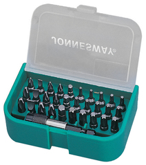 Набор бит 1/4 DR, материал S2, 31 предмет Jonnesway