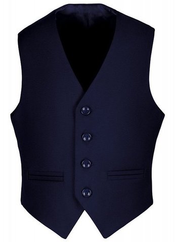 Синий жилет для старшеклассника STENSER