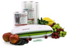 Набор №2 для вакуумирования (вакуумный упаковщик Gochu VAC-470 + вакуумная пленка)
