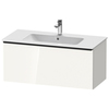 Duravit D-Neo Тумбочка подвесная, 440x1010x462, 1 ящик, цвет: белый высокоглянцевый DE426302222