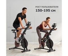 Велотренажер Yesoul BS3-B черный